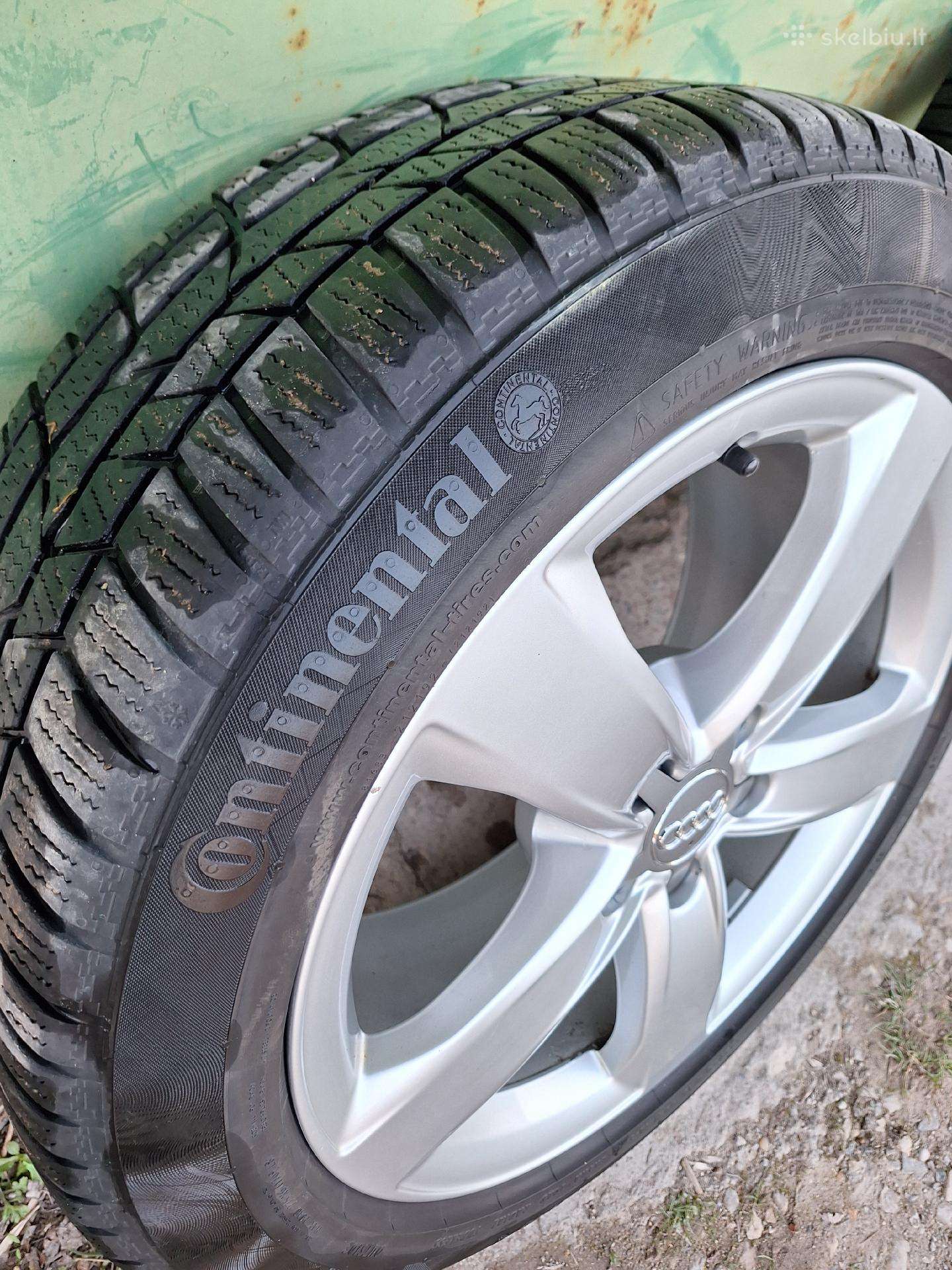 Audi A6 ratlankiai su padangom, spiruokles.