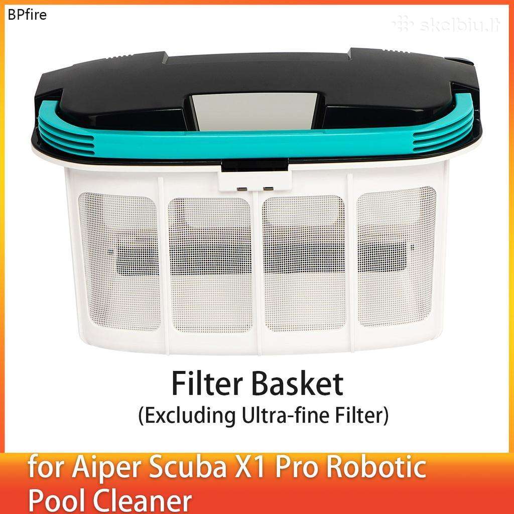 Baseino valymo roboto filtras