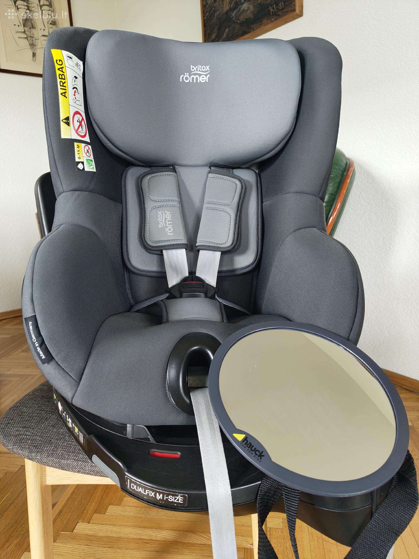 Britax Römer Dualfix M i-size su veidrodėliu