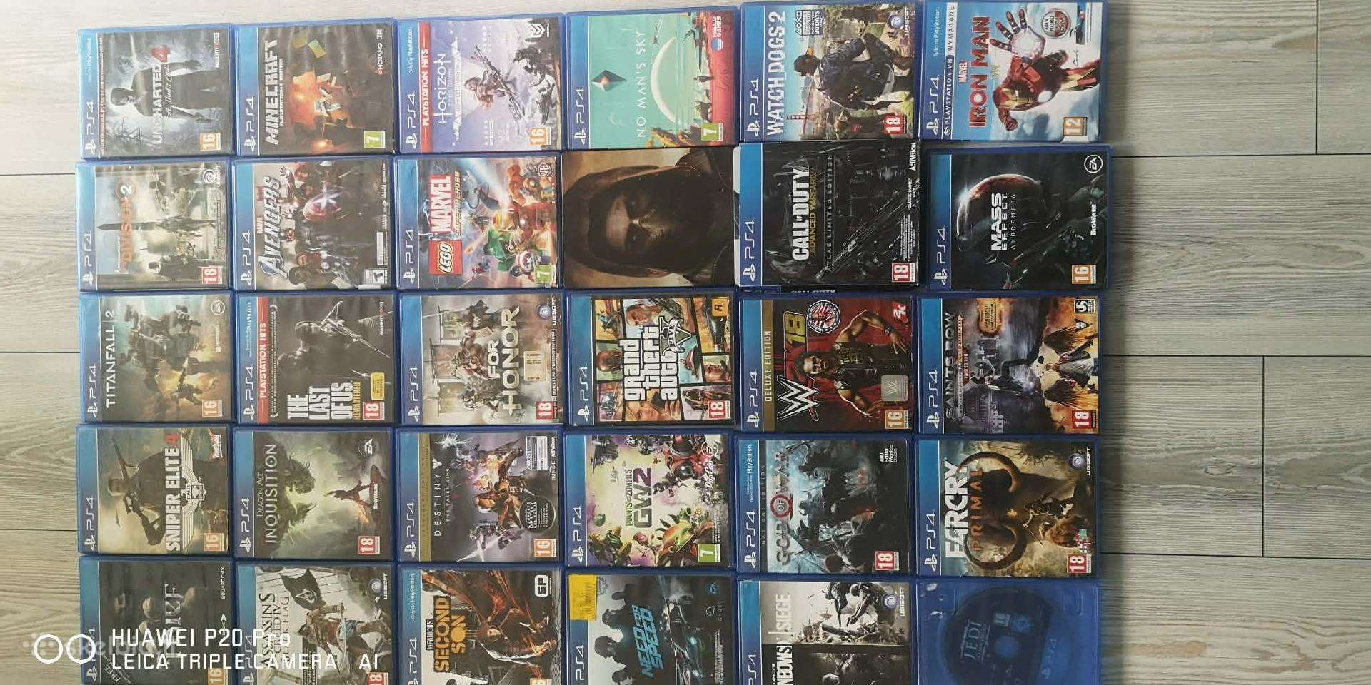 Ps4 žaidimai, ps4 konsolė, vrs kamera su visais p