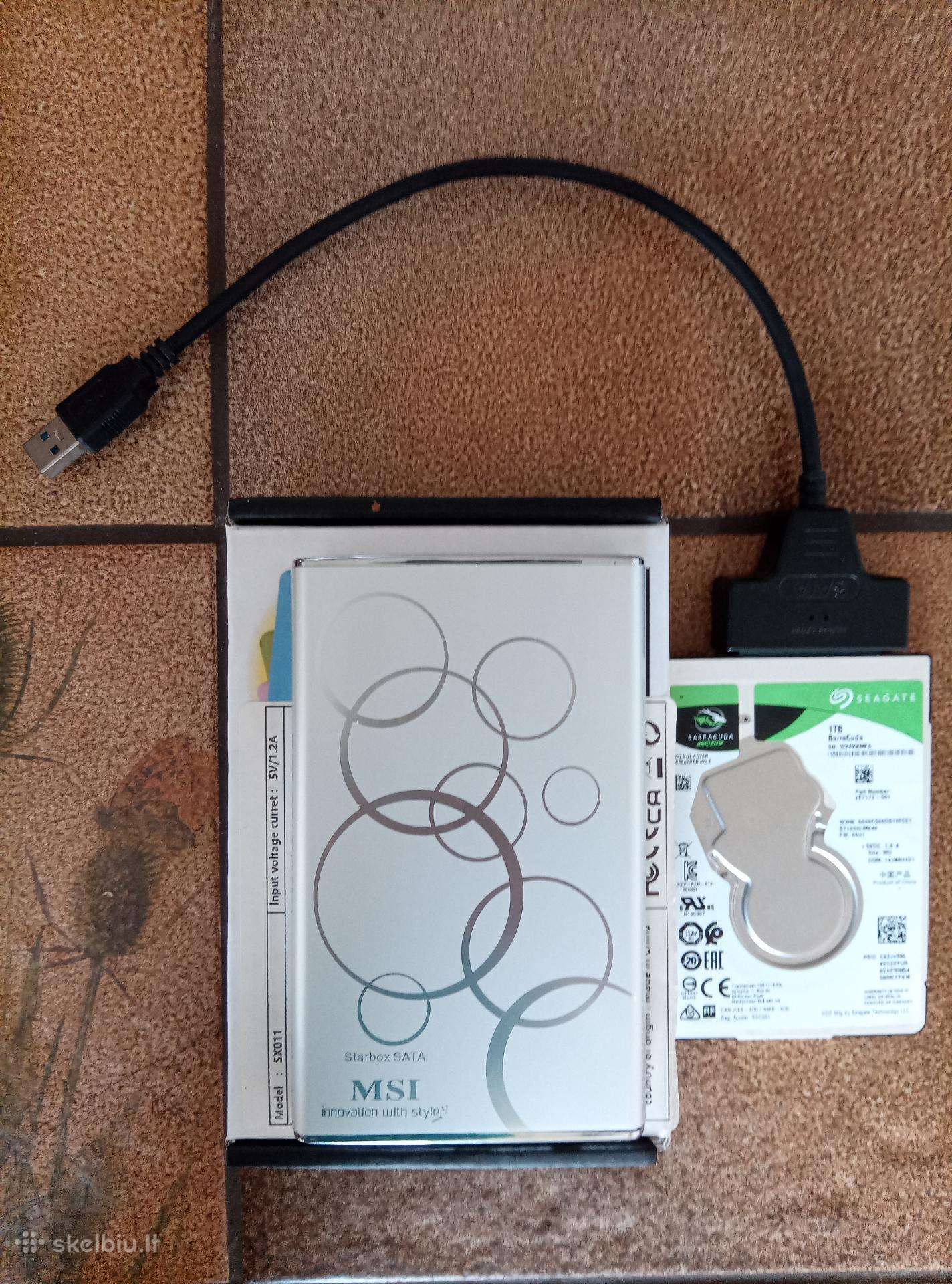 HDD seagate 1t