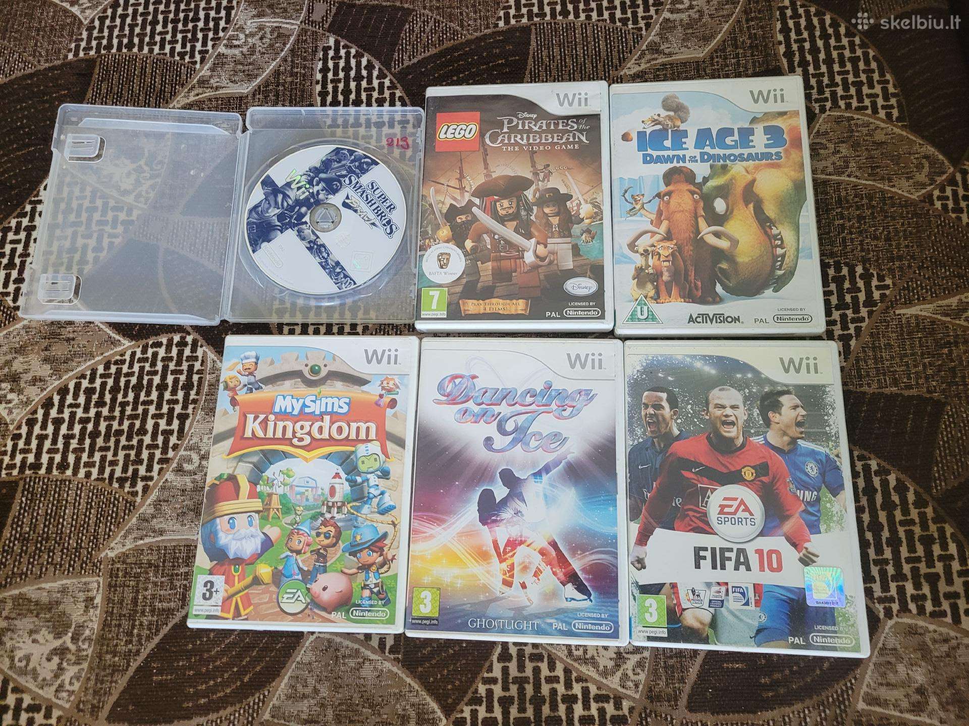 Nintendo Wii žaidimai 09.05
