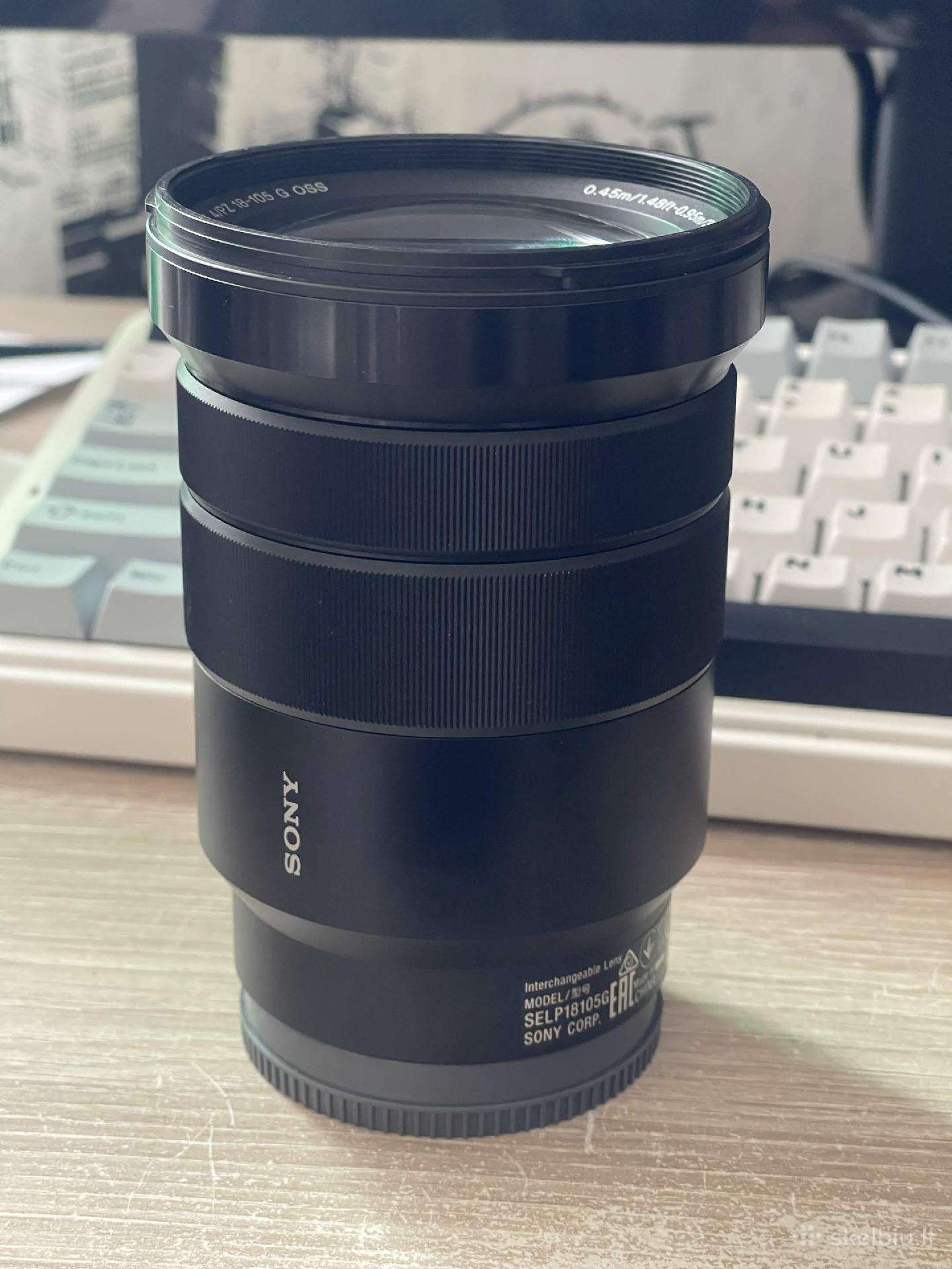 Sony E Pz 18-105 mm F4 G Oss