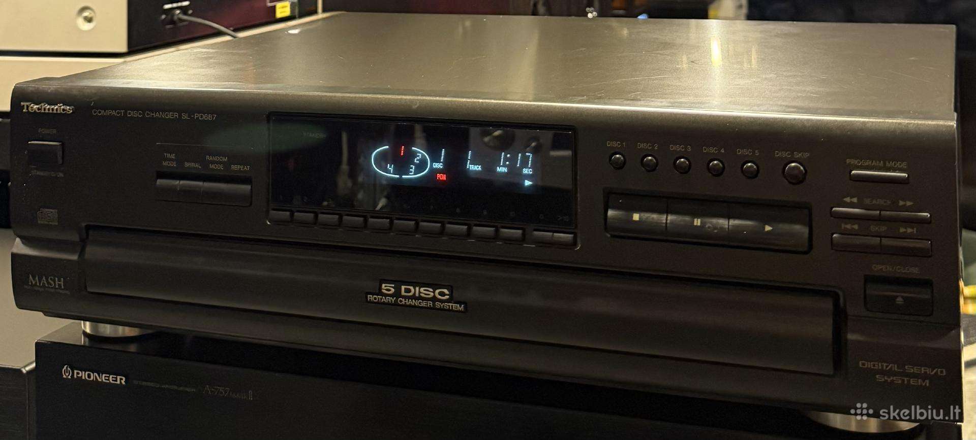 Technics SL pd687 / CD mp3 dvd bluray