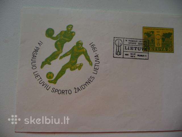 1990 pirmos dienos Pasto Vokas Kolekcinis