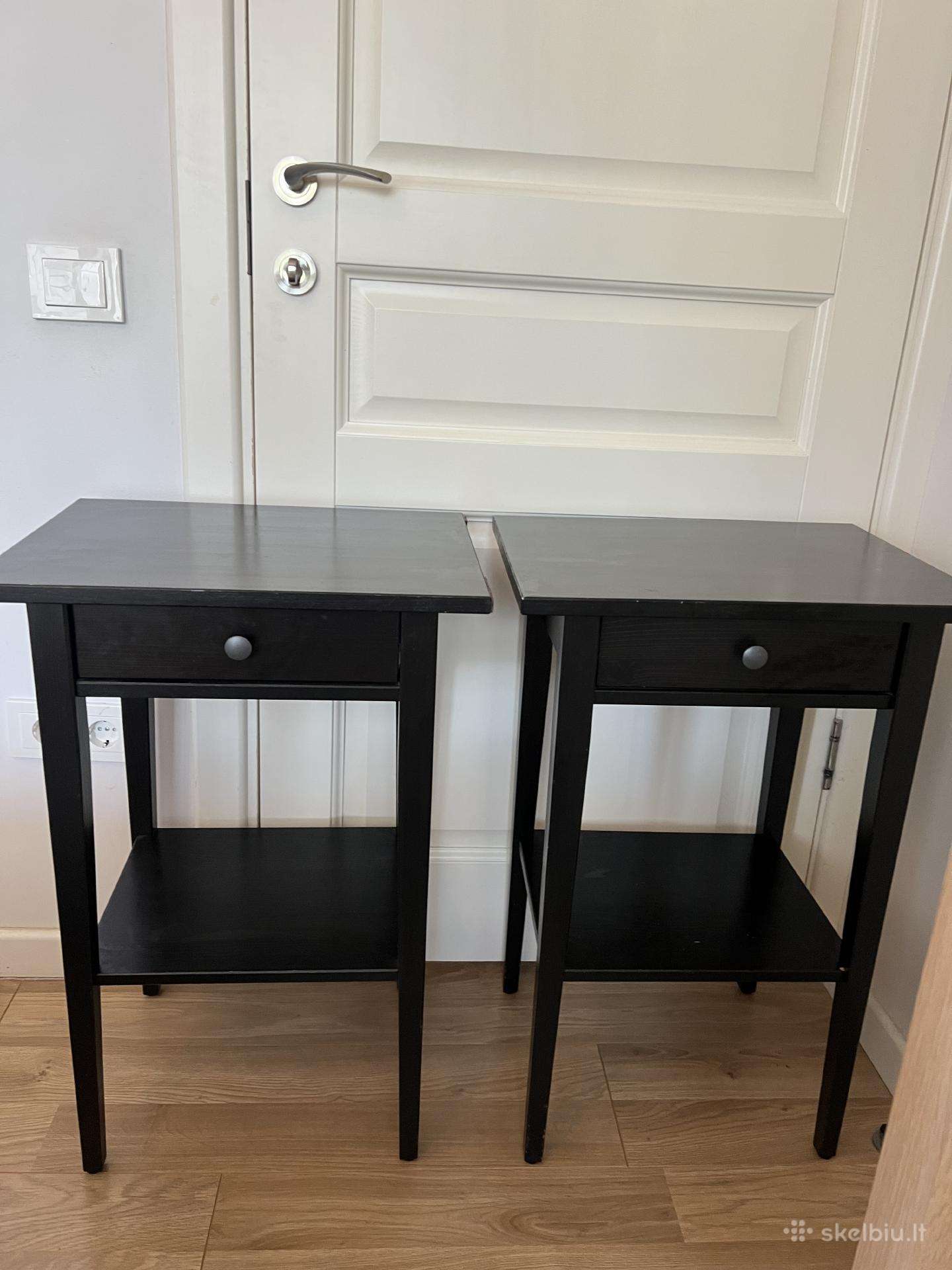 Naktinis staloukas su vienu stalčiumi - Ikea 2 vnt