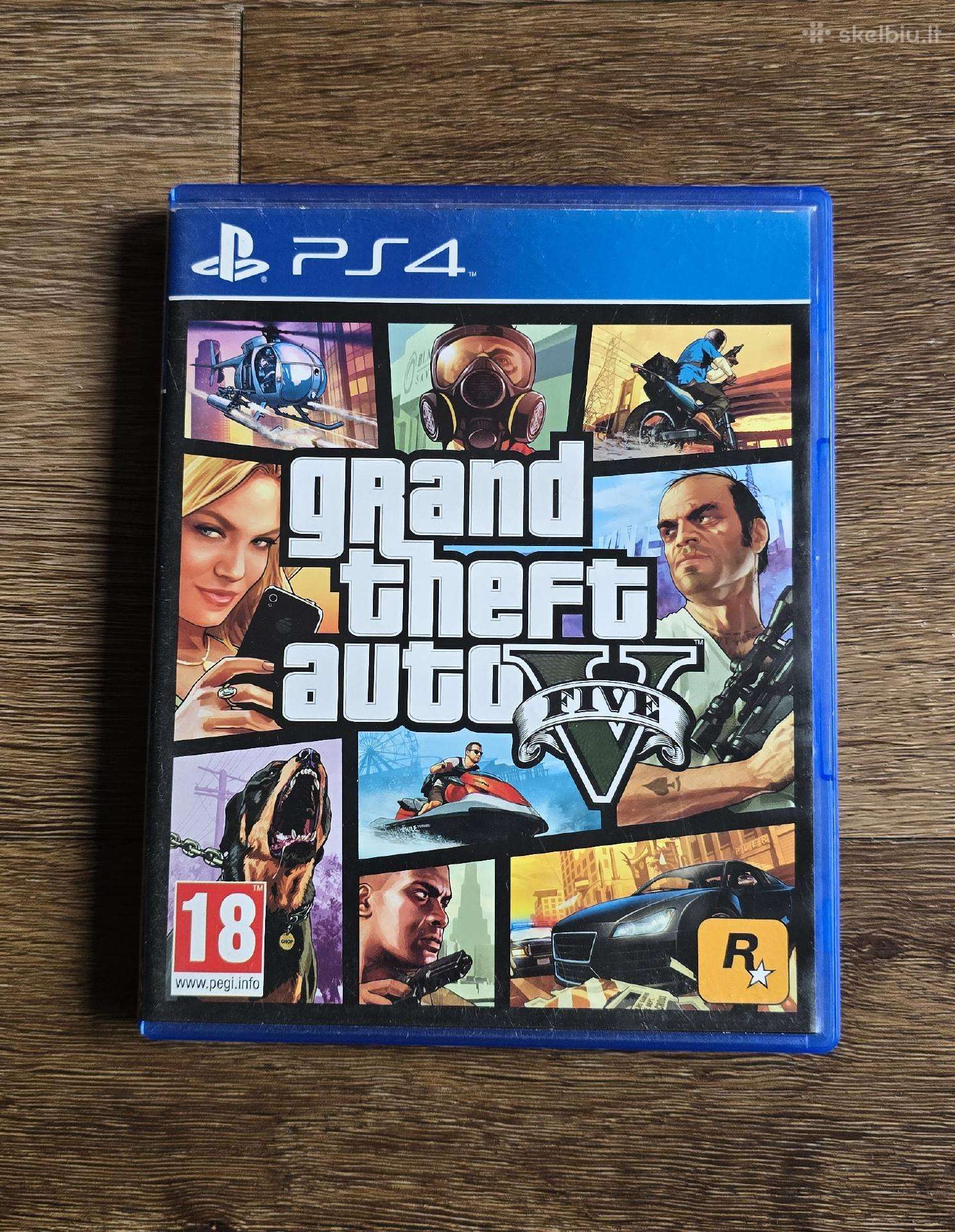 Grand theft auto 5 (gta5) playstation 4