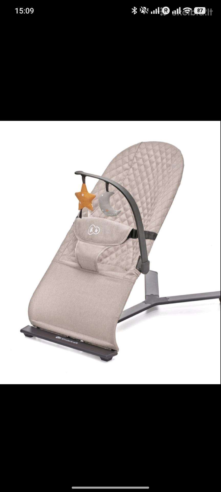 Kinderkraft šezlongas kūdikiui