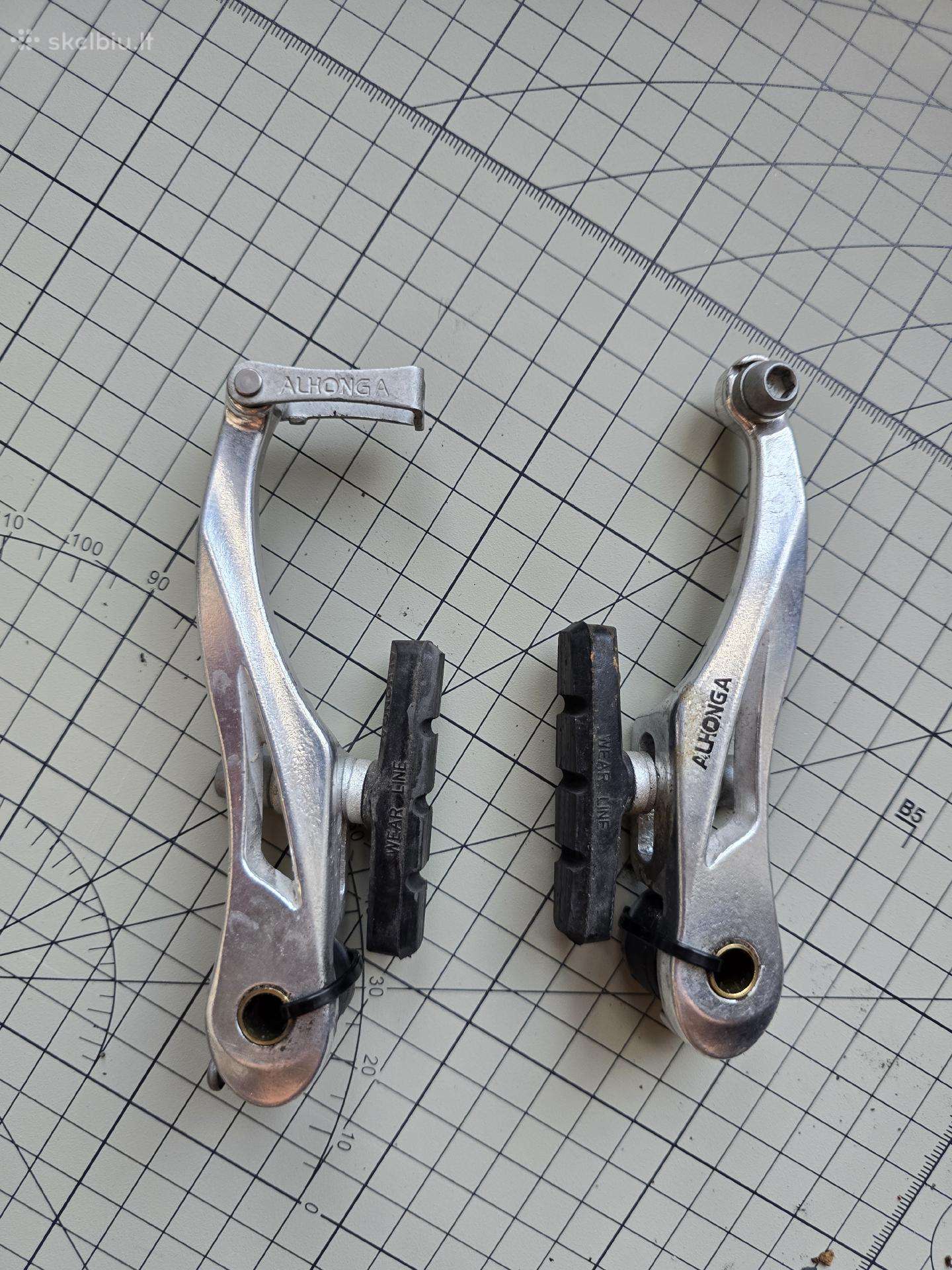 Alhonga v-brake vienam ratui + kaladėlės