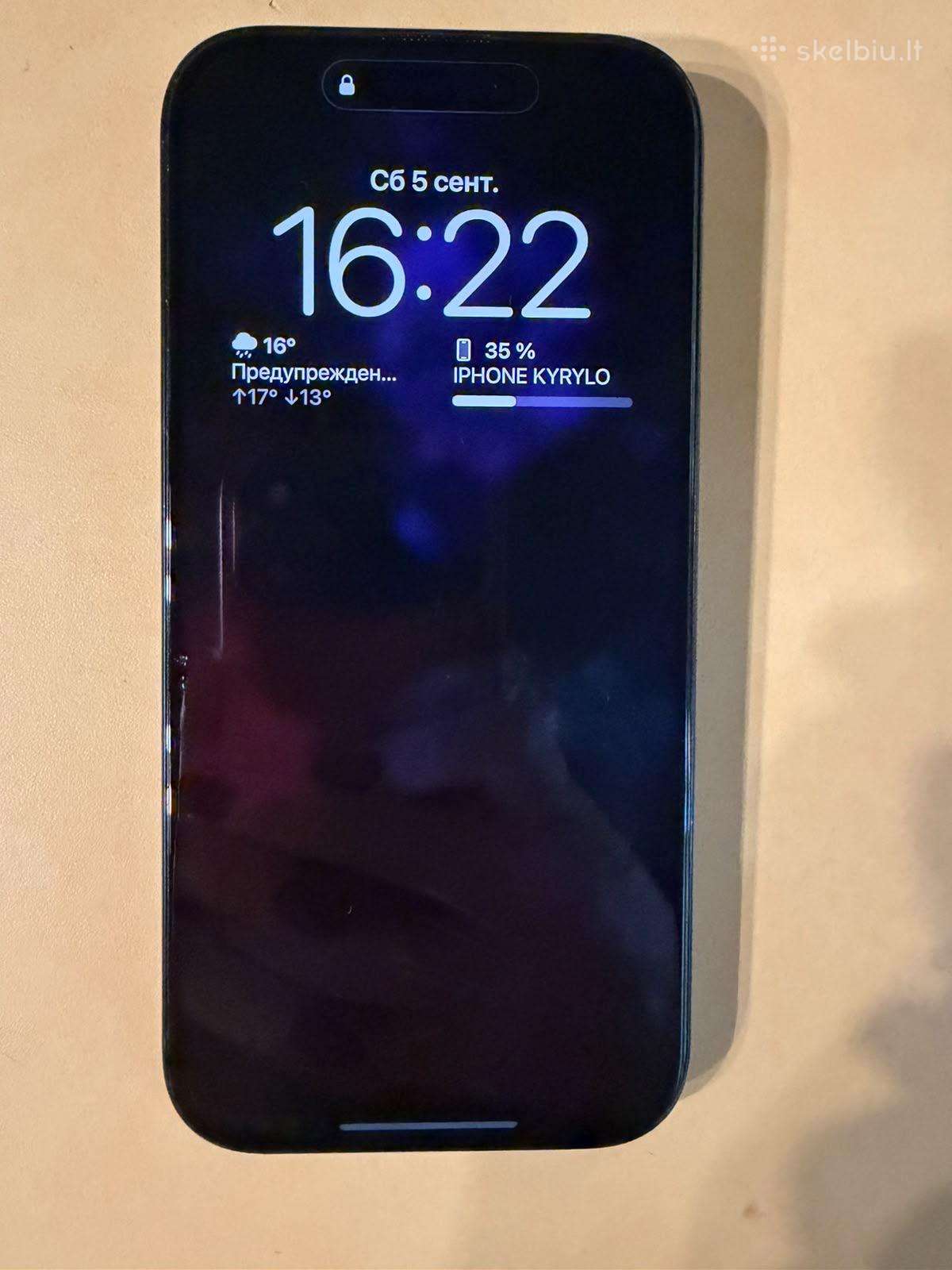 iPhone 16 pro black 128gb