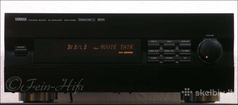 Yamaha Dsp-a1092 Flagship 1997m. amplifier. Naujas