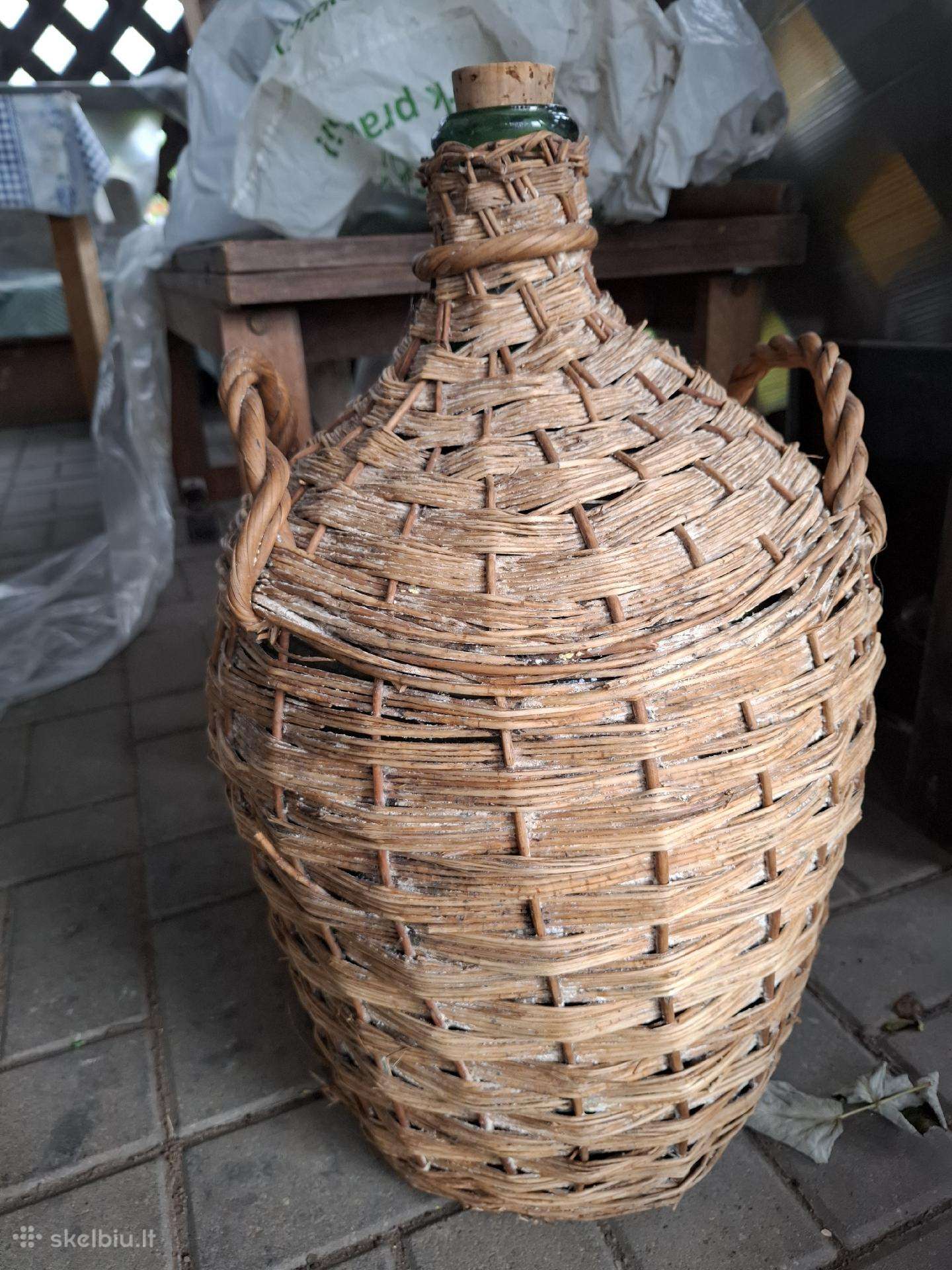Pintas vyno butelis 10 L