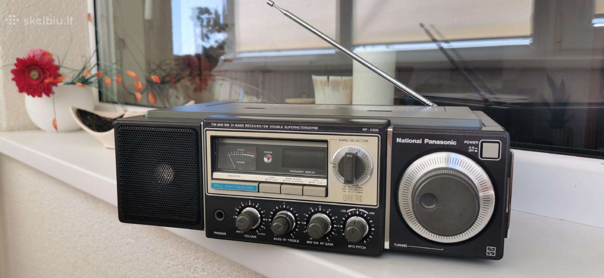 Panasonic Rf-3100 Dr31 Fm/mw/sw Ssb Radijo Imtuvas