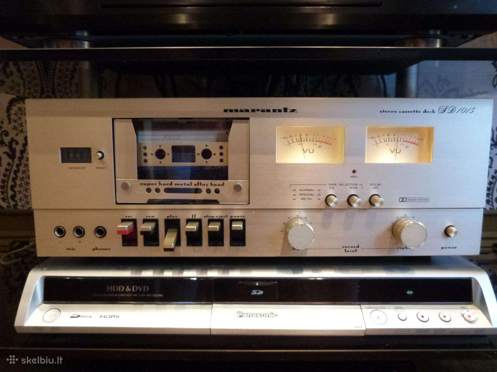 Marantz Sd1015 Vintage 1980 Cassette Deck (Gold).