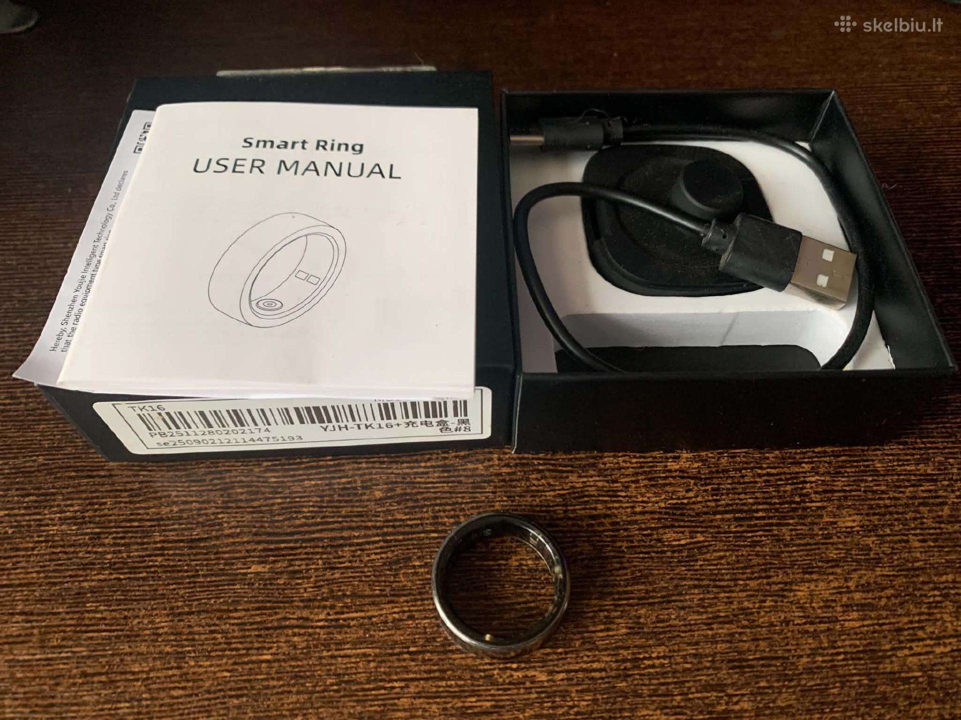 Išmanusis žiedas Smart Ring Tk16 (8 dydis)