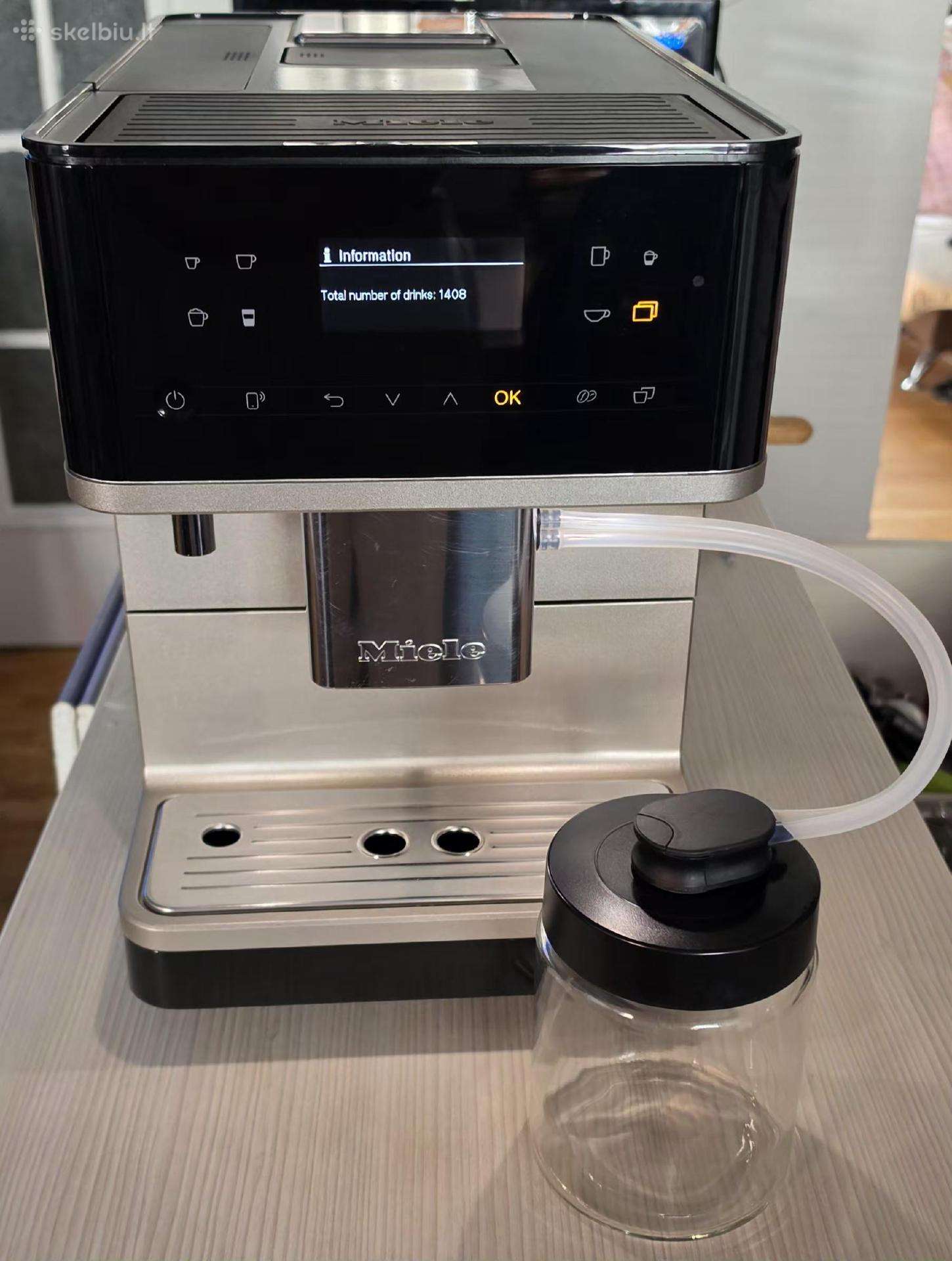 Miele Cm6360 Obcm – mažai naudotas (tik 1408 puod