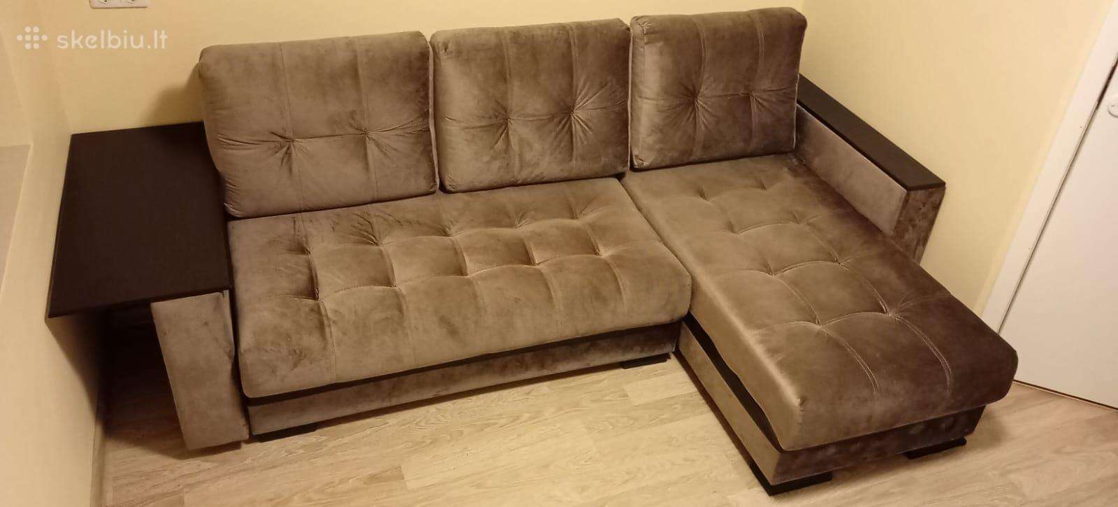 Mažai naudota sofa-lova