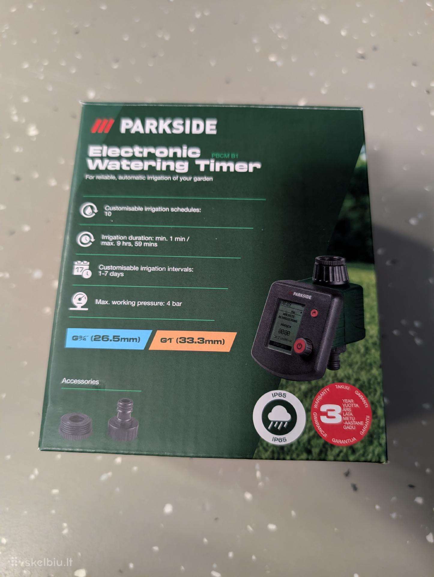 Parkside elektroninis laistymo laikmatis
