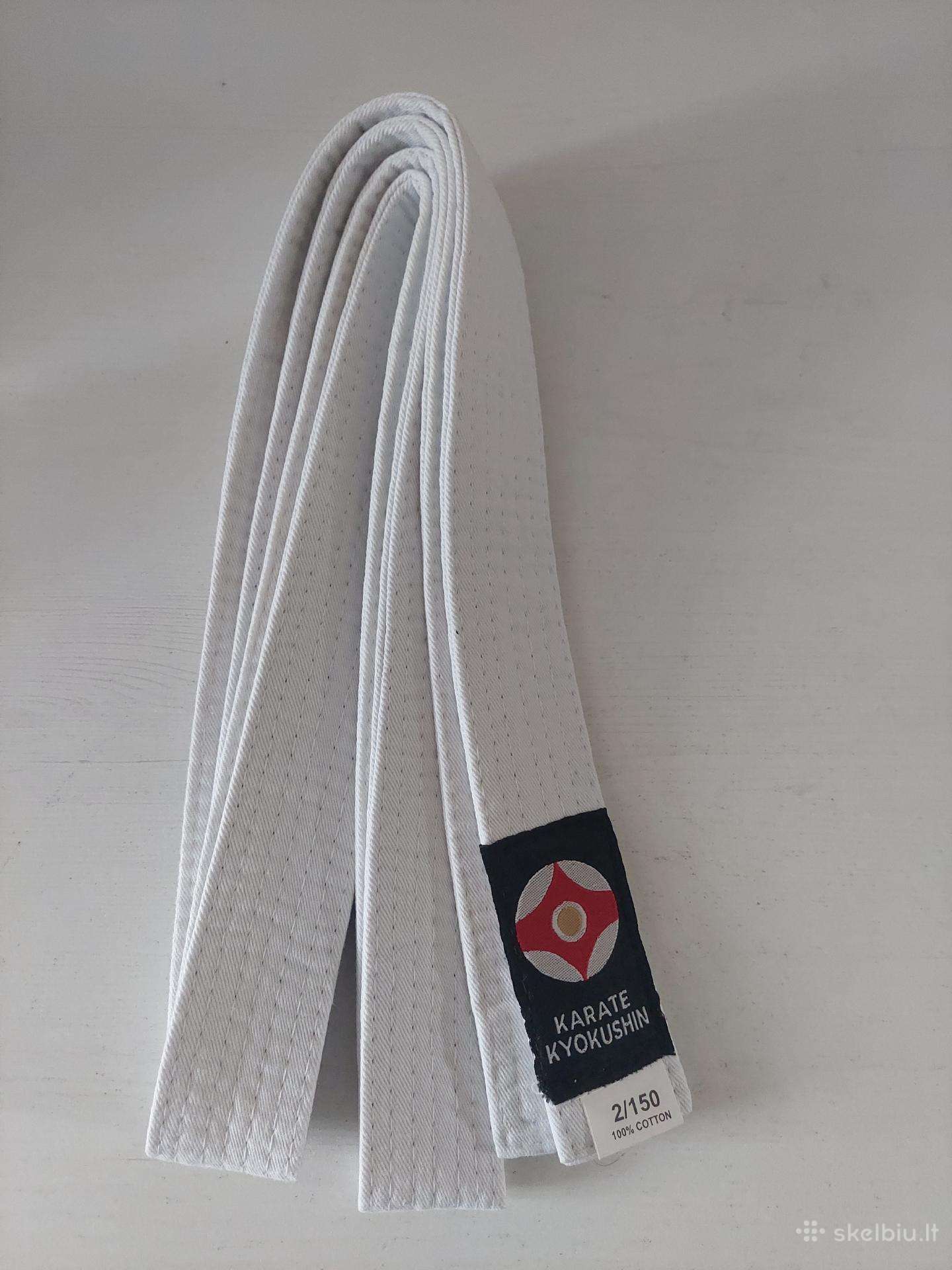 Baltas Kyokushin karate diržas