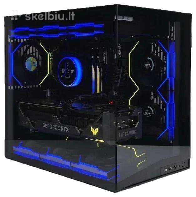 Kompiuteris 9800x3d + Rtx 5080 Lian Li korpuse