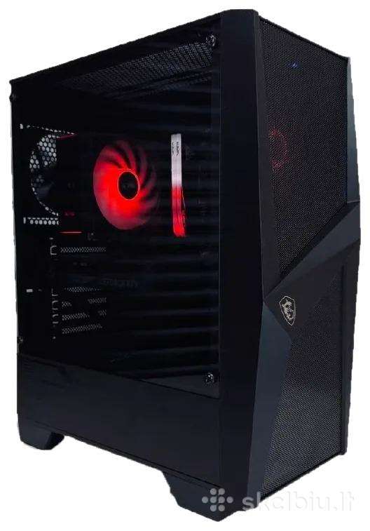 Kompiuteris 7600x + Rtx 5060 Ti 32gb Ddr5 1tb