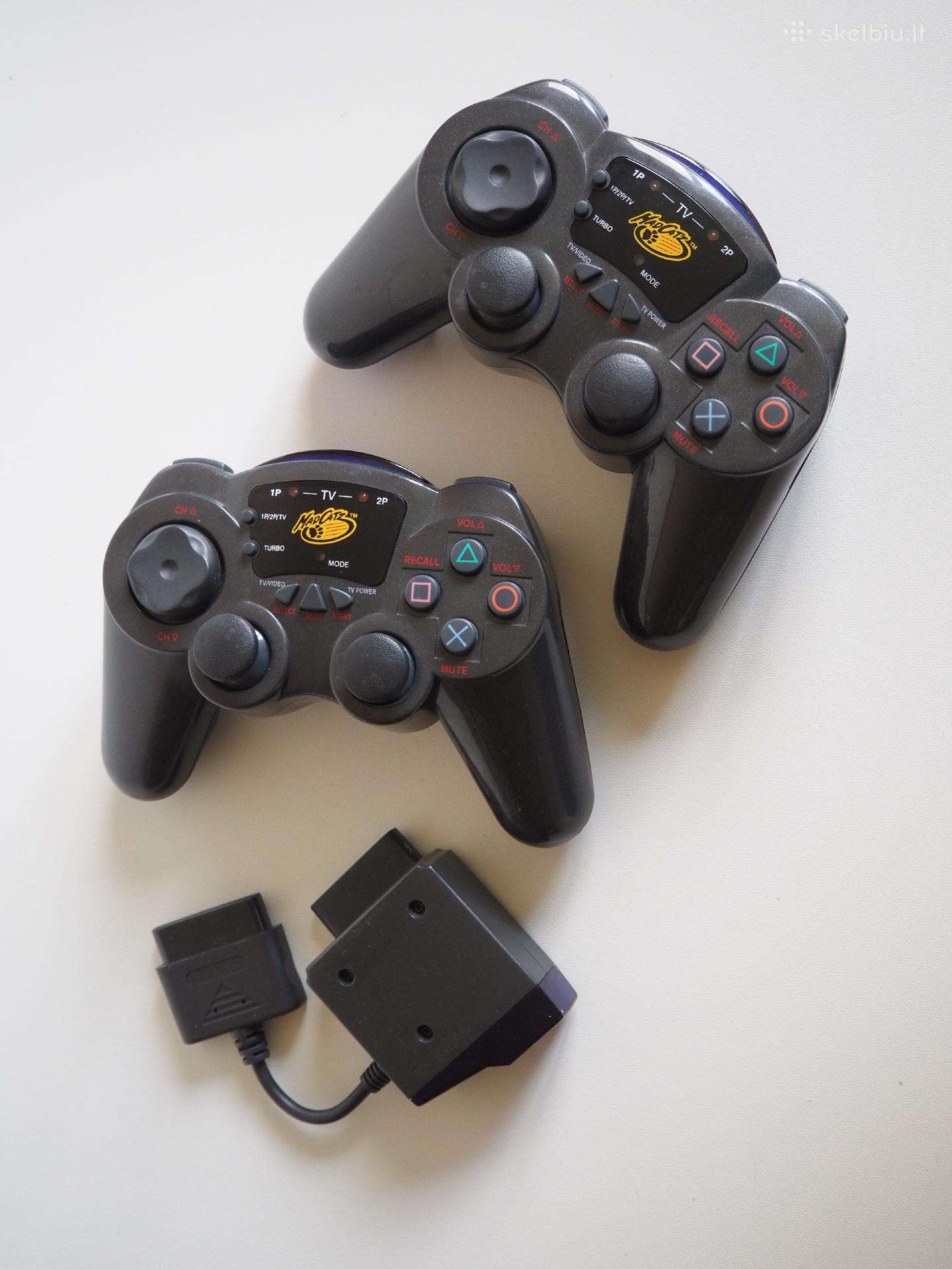 Bevieliai žaidimų pulteliai Madcatz skirti Ps1 Ps2