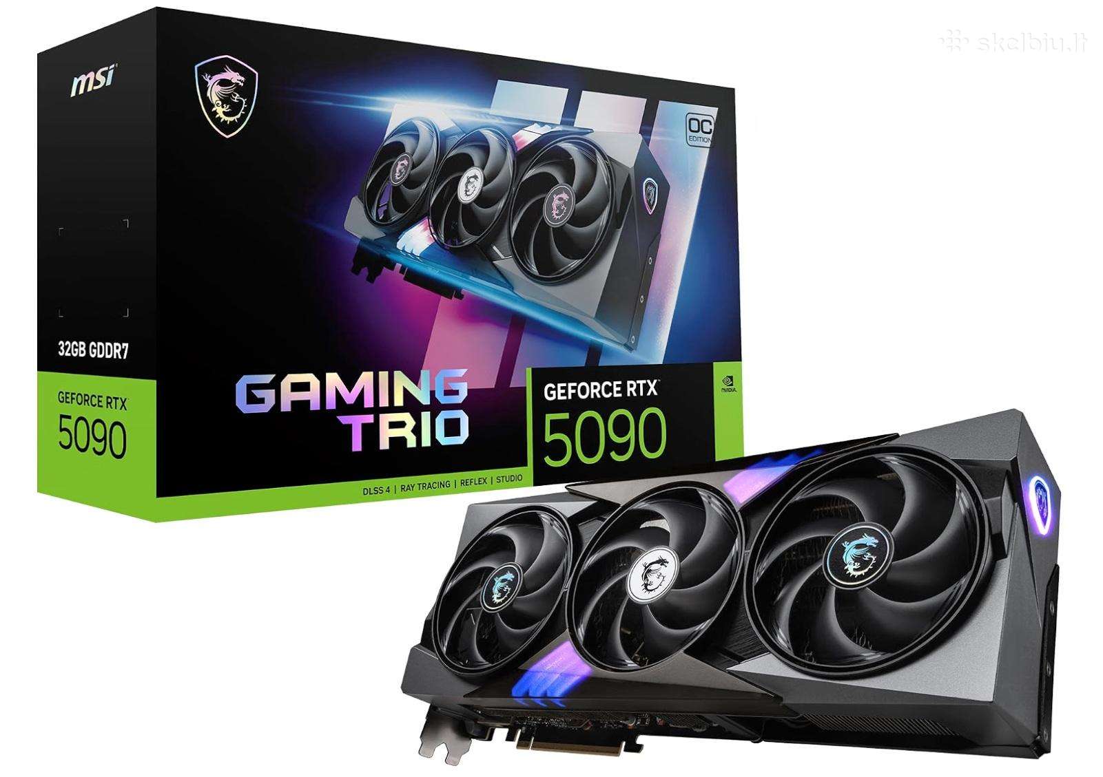 Msi Geforce Rtx 5090 32g Gaming Trio Oc.