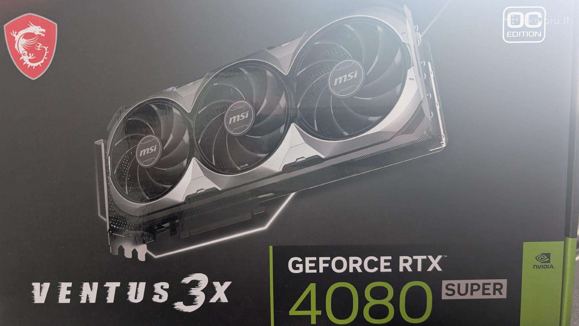 Msi Rtx 4080 Super Ventus 3x Oc 16 GB