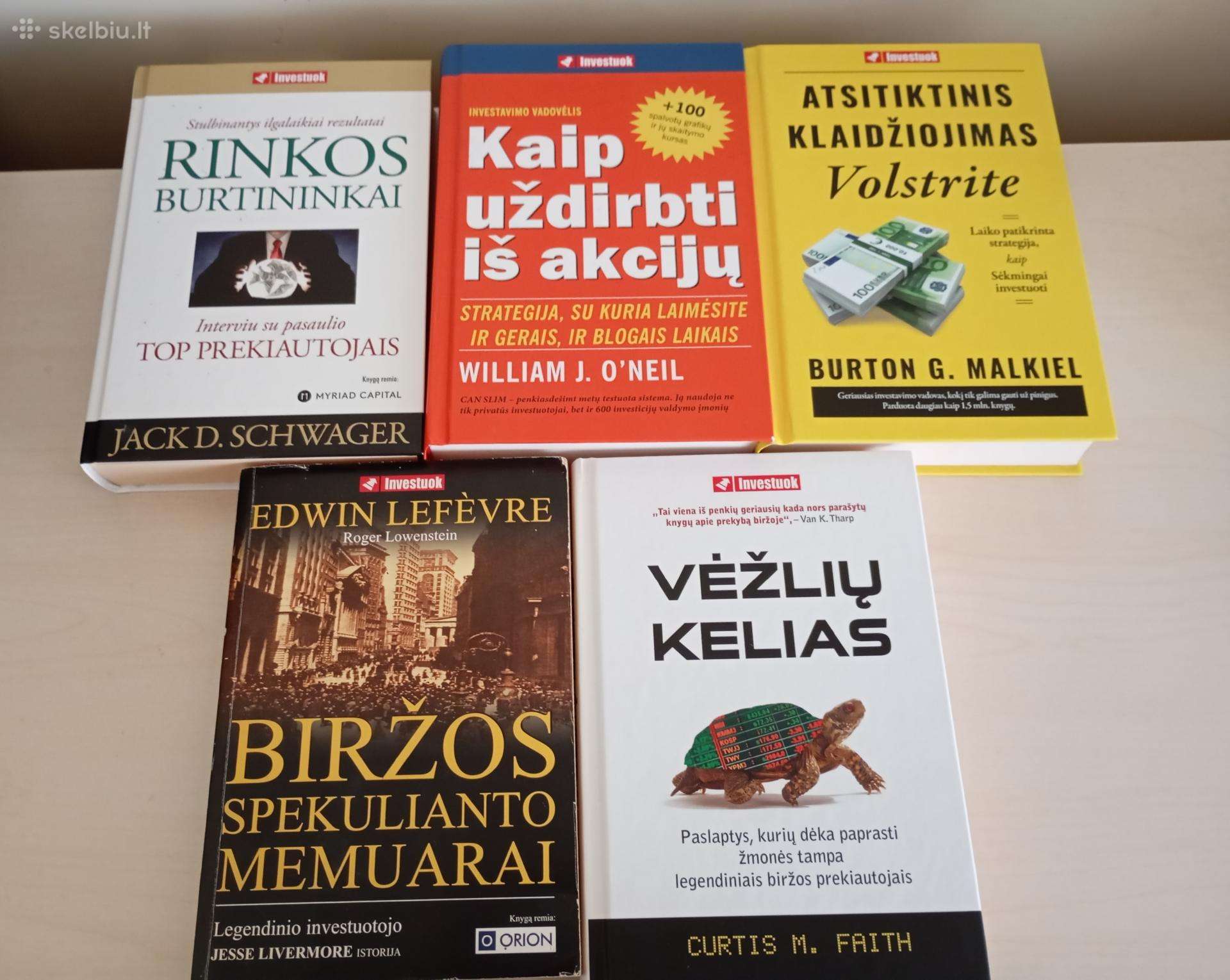 Investuok knygų serija