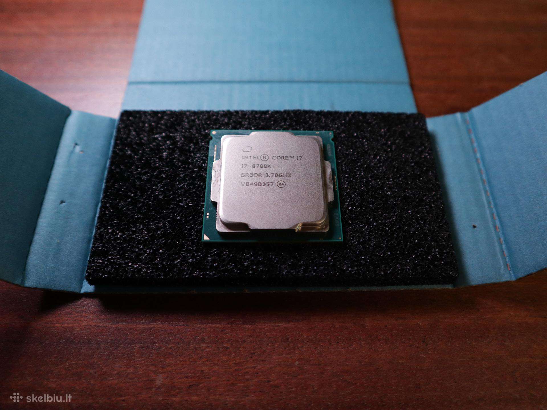 Intel Core i7-8700k / Puiki būklė