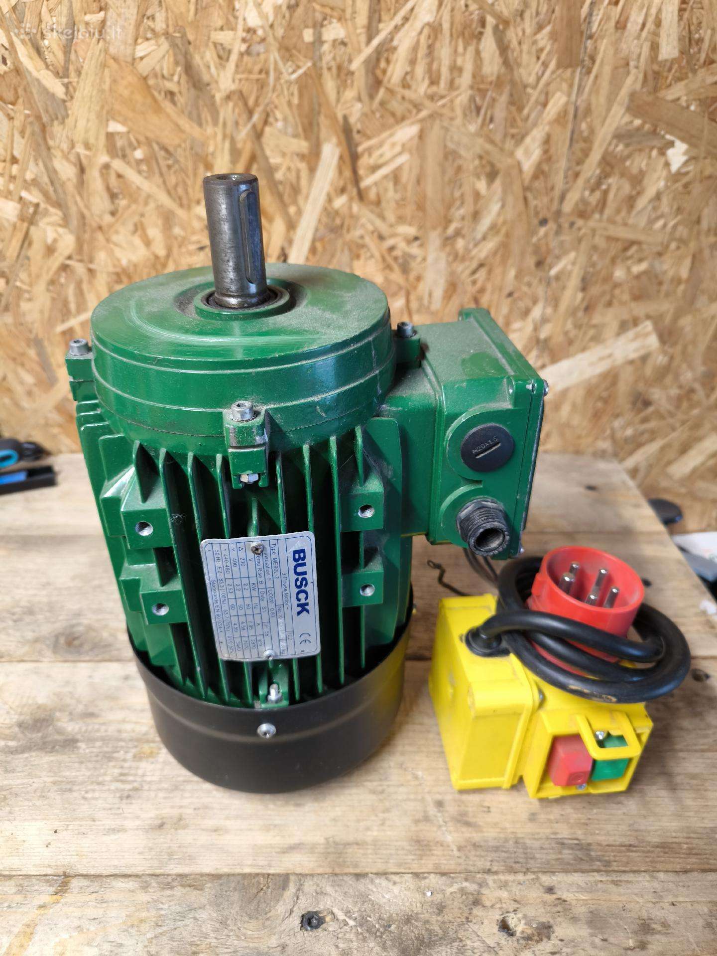 2.2kw trifazis elektros variklis
