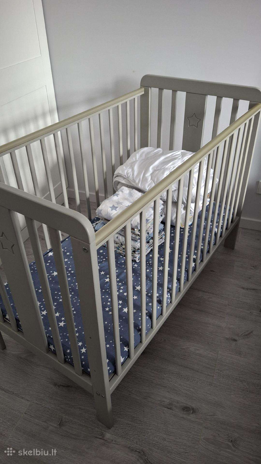 Yappy kids lovytė, čiužinys, patalynė