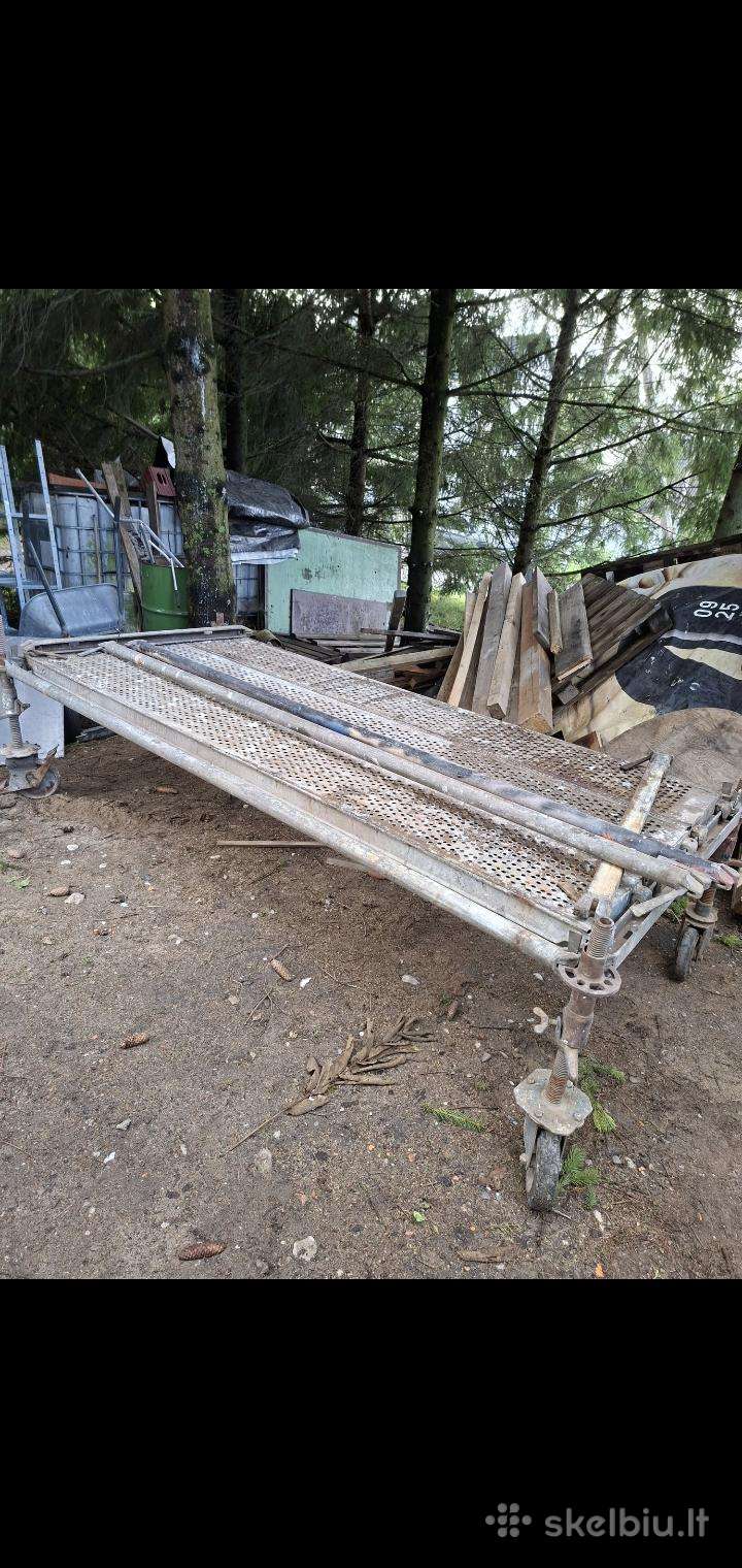 Pastoliai 250 cm ilgio