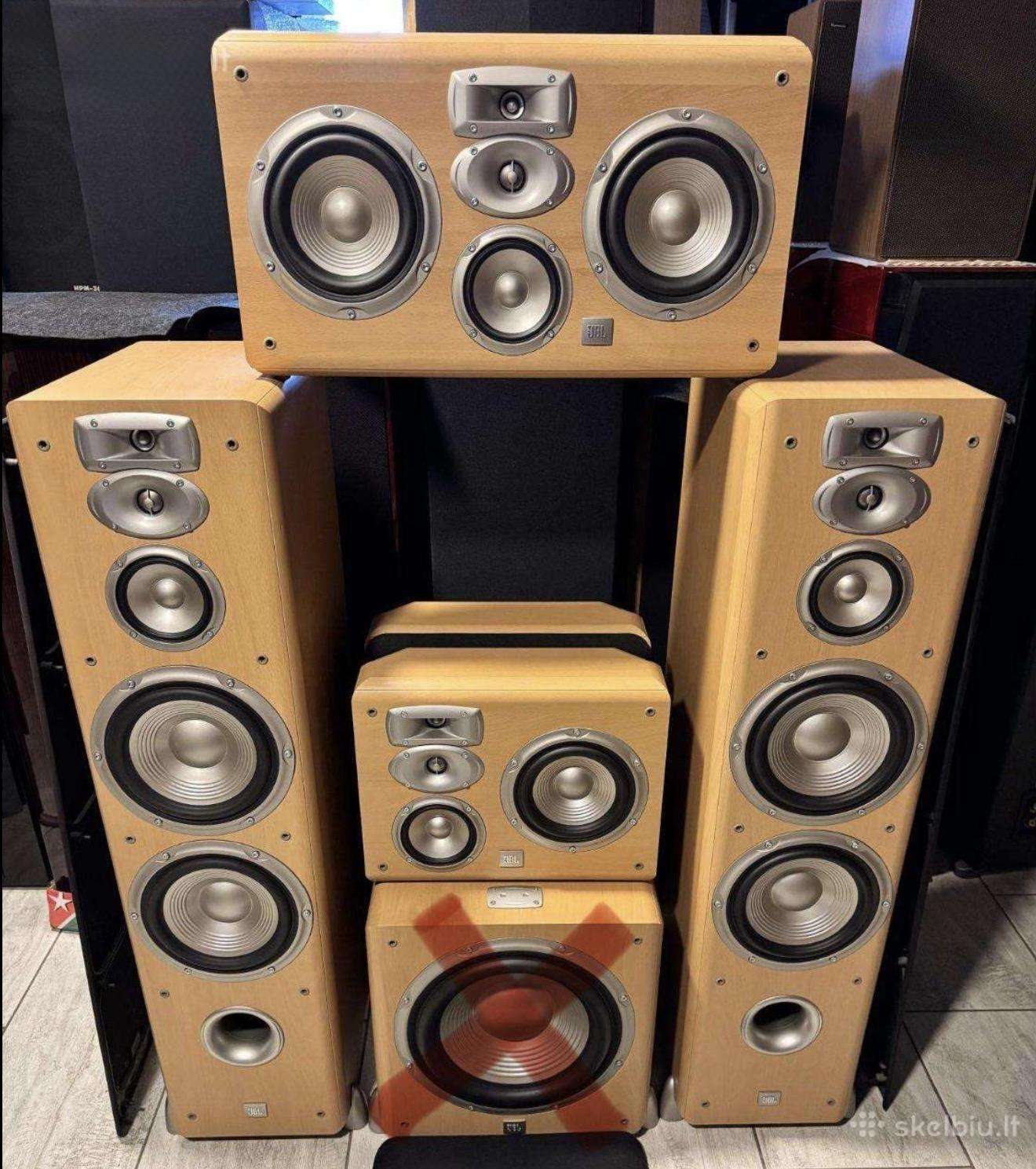 Jbl studio l890 / kolonėlės