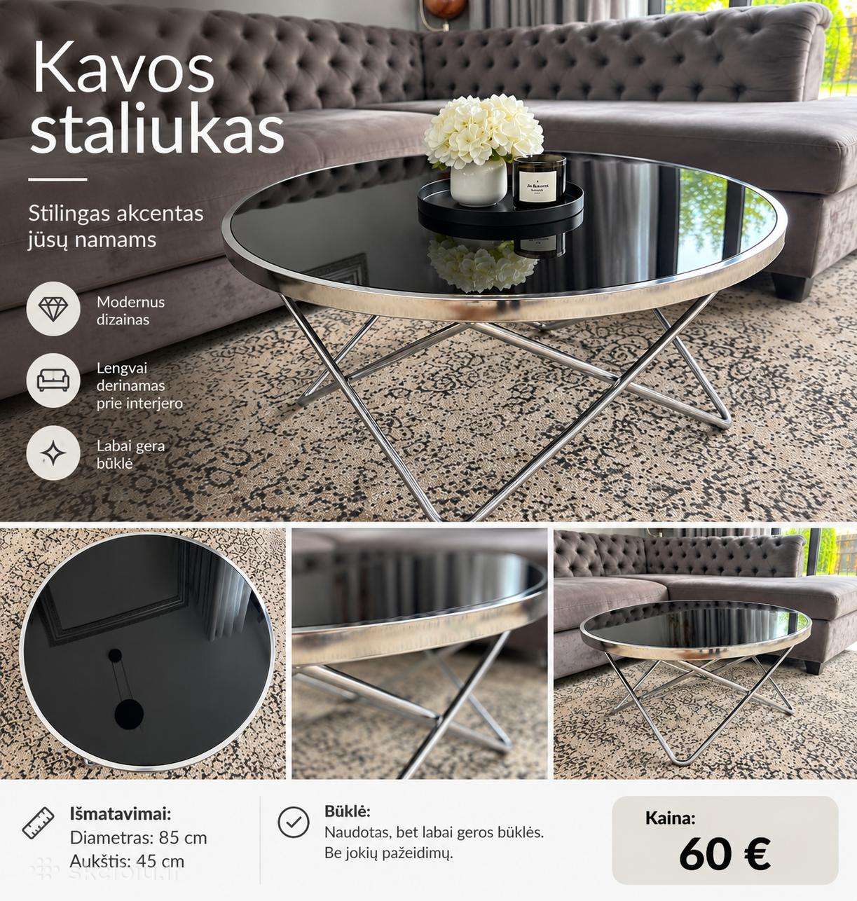 Kavos staliukas