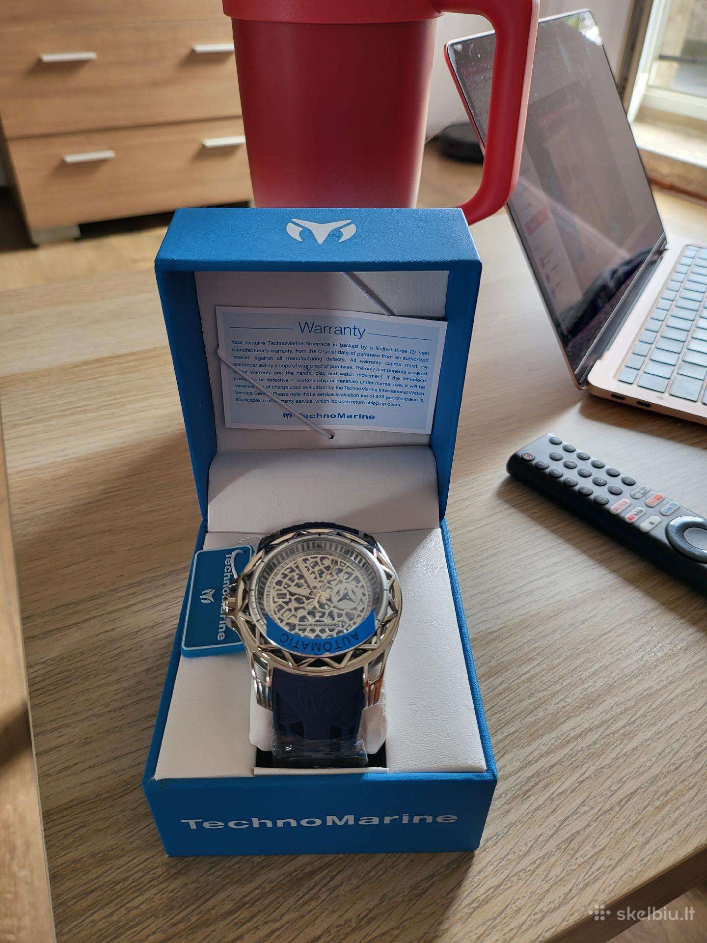 Technomarine mechaninis laikrodis