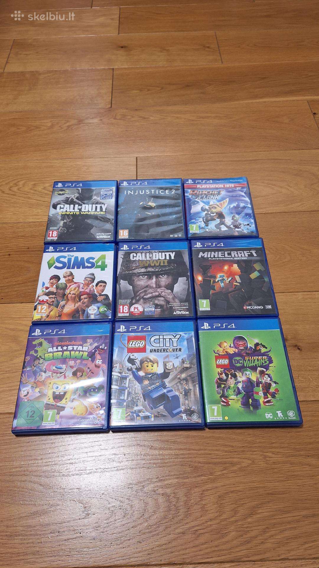Playstation 4 žaidimai nuo 7€