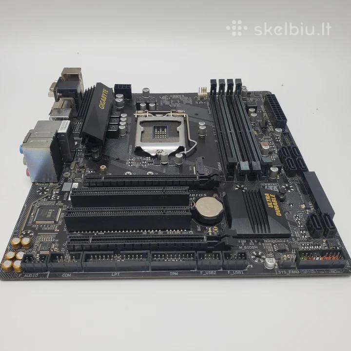 Gigabyte Ga-b250m-d3h pagr. plokštė (Lga1151) M.2