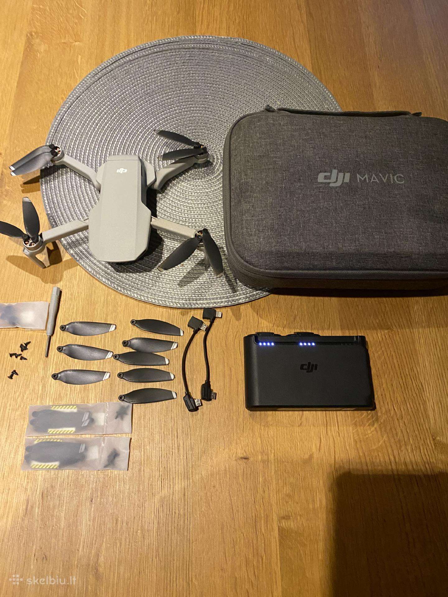 Dronas Dji Mavic Mini(neveikia)su 2 baterijomis