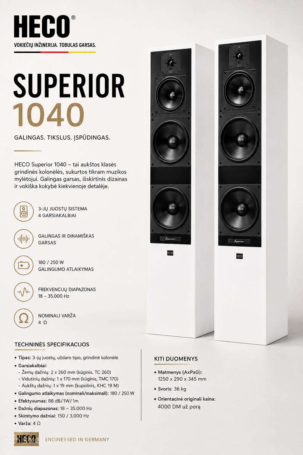 Heco flagmanai superior 1040