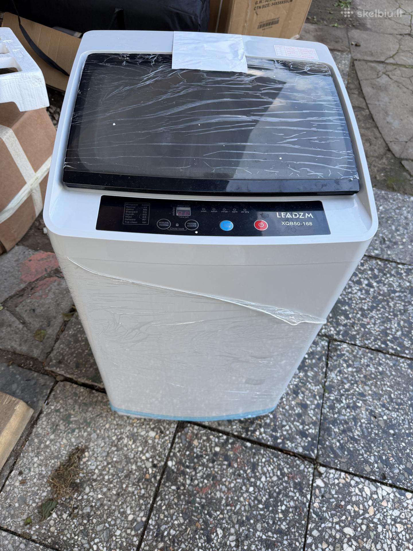 Nauja automatinė skalbimo mašina Leadzm 5 kg