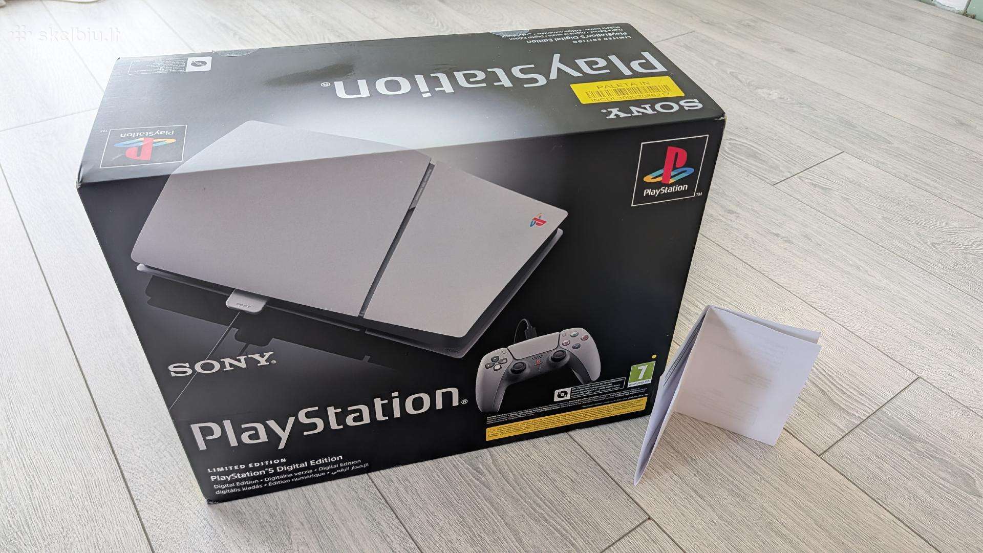 Naujas Sony Ps5 Slim Digital 30th Anniversary 1tb