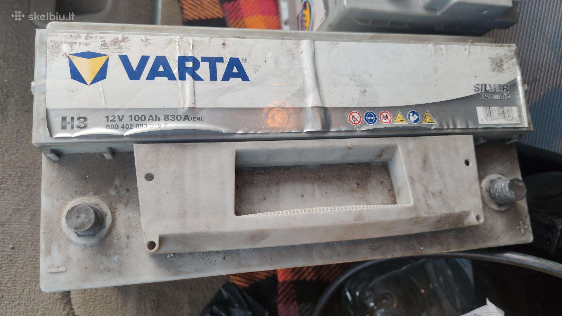 Akumuliatorius Varta ir kiti akumuliatoriai