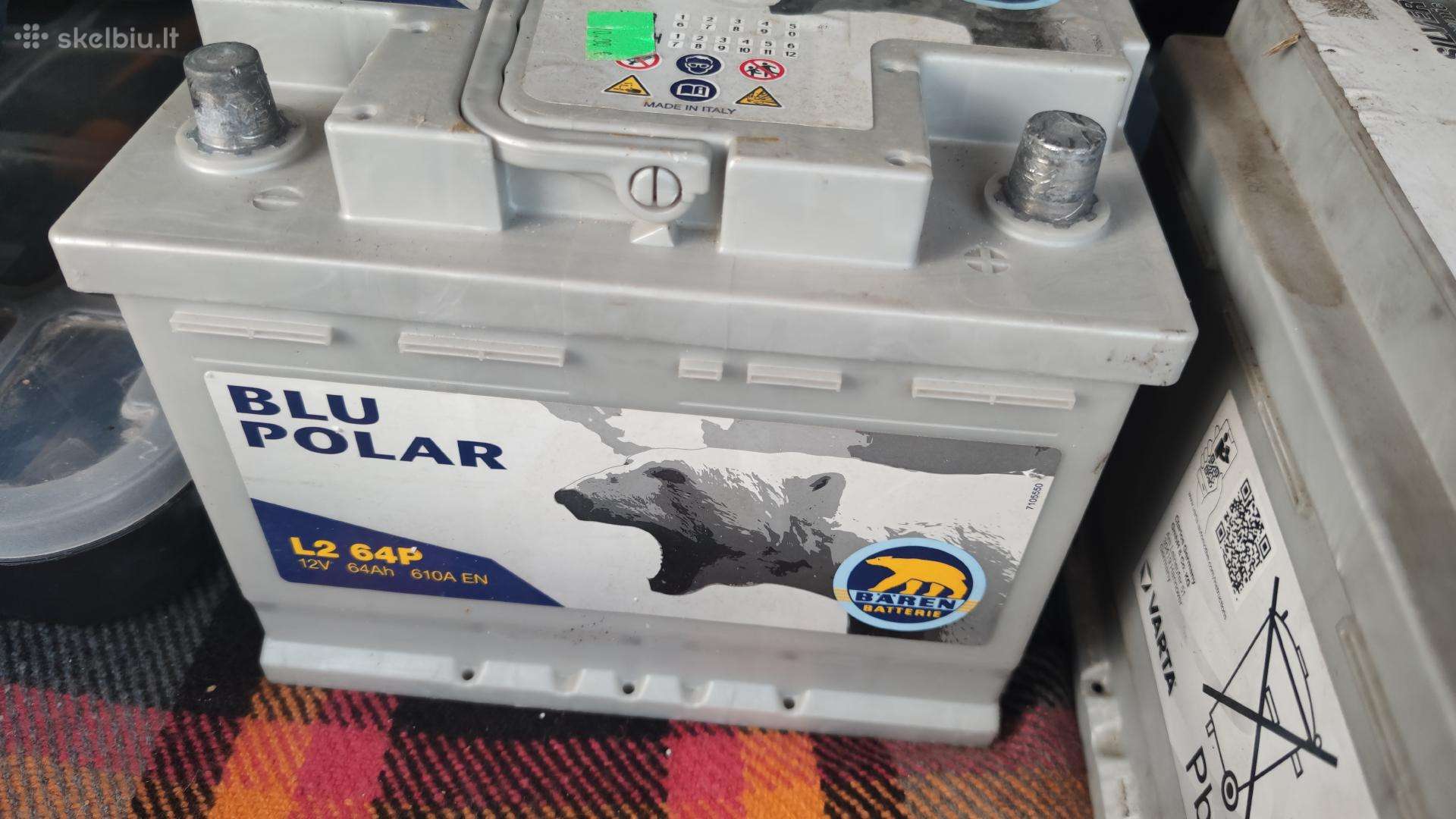 Akumuliatorius Blu Polar ir kiti akumuliatoriai