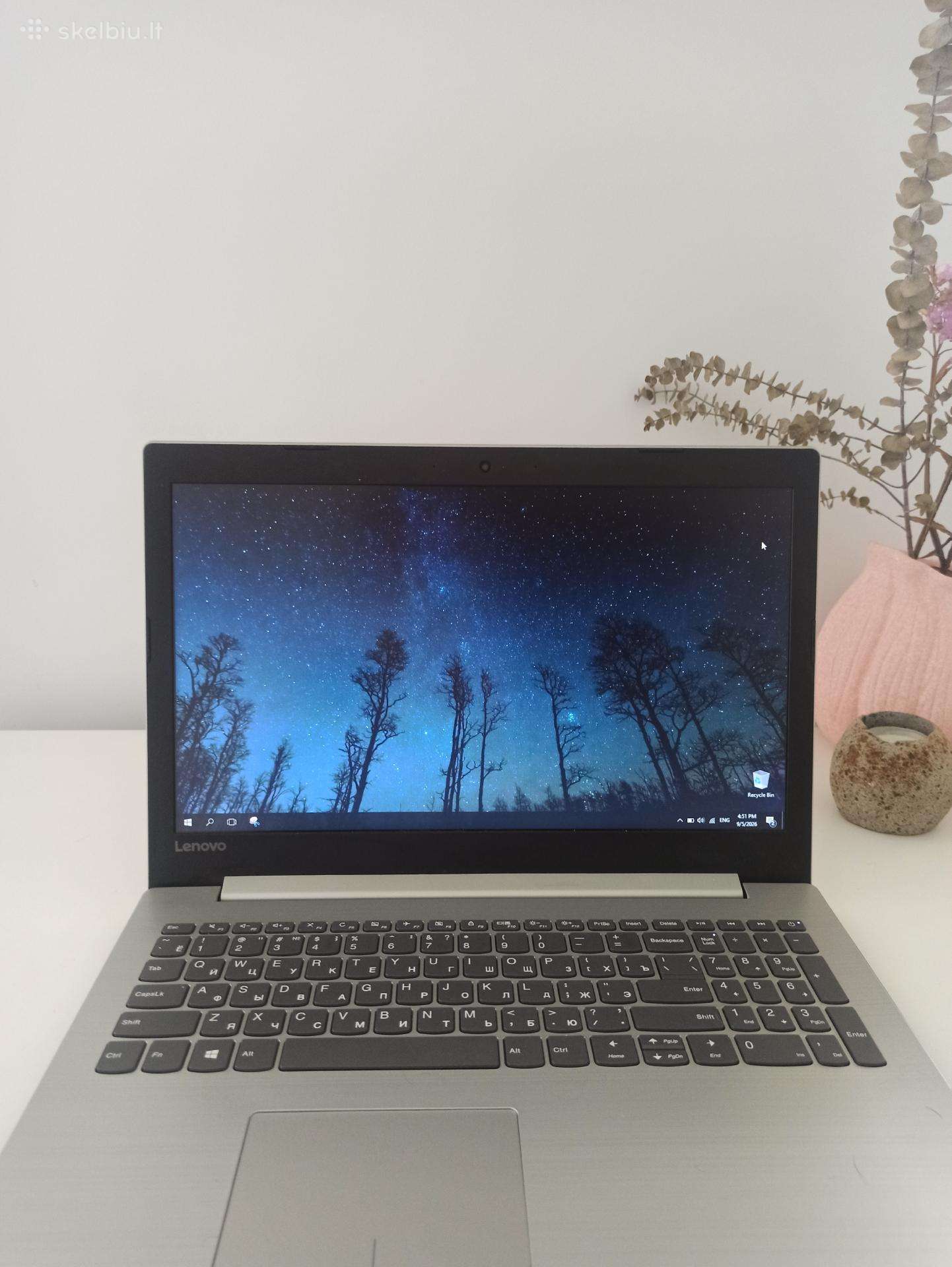 Lenovo 15,6" – nebrangus nešiojamas kompiuteris