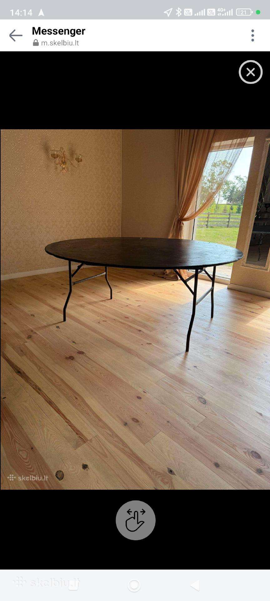 Banketinis stalas 180cm