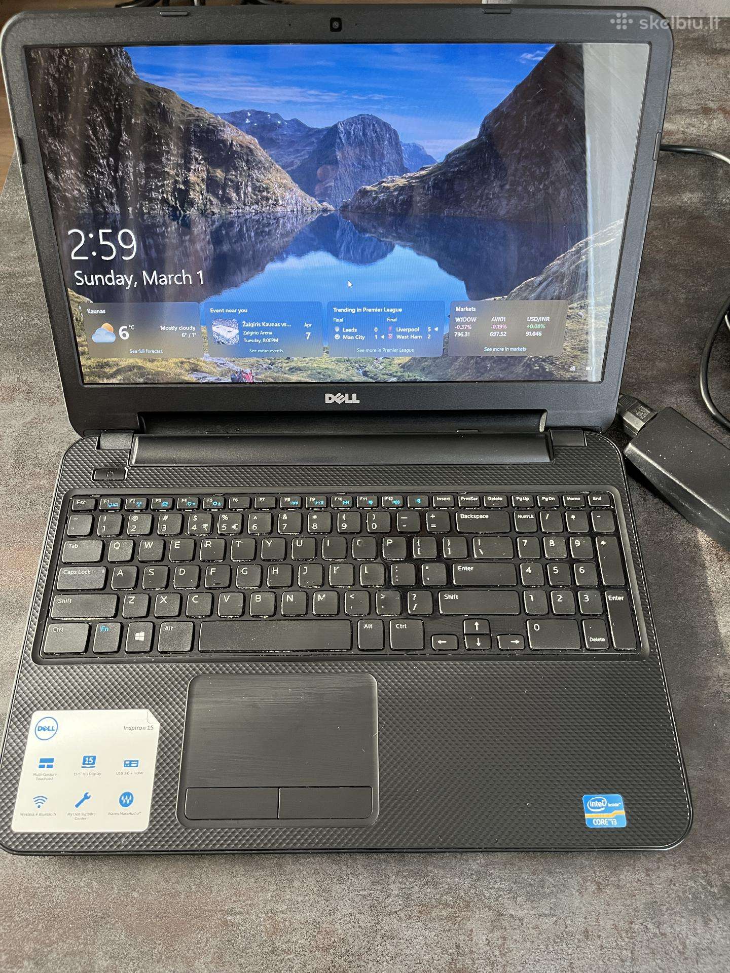 Nešiojamas kompiuteris Dell Inspiron15
