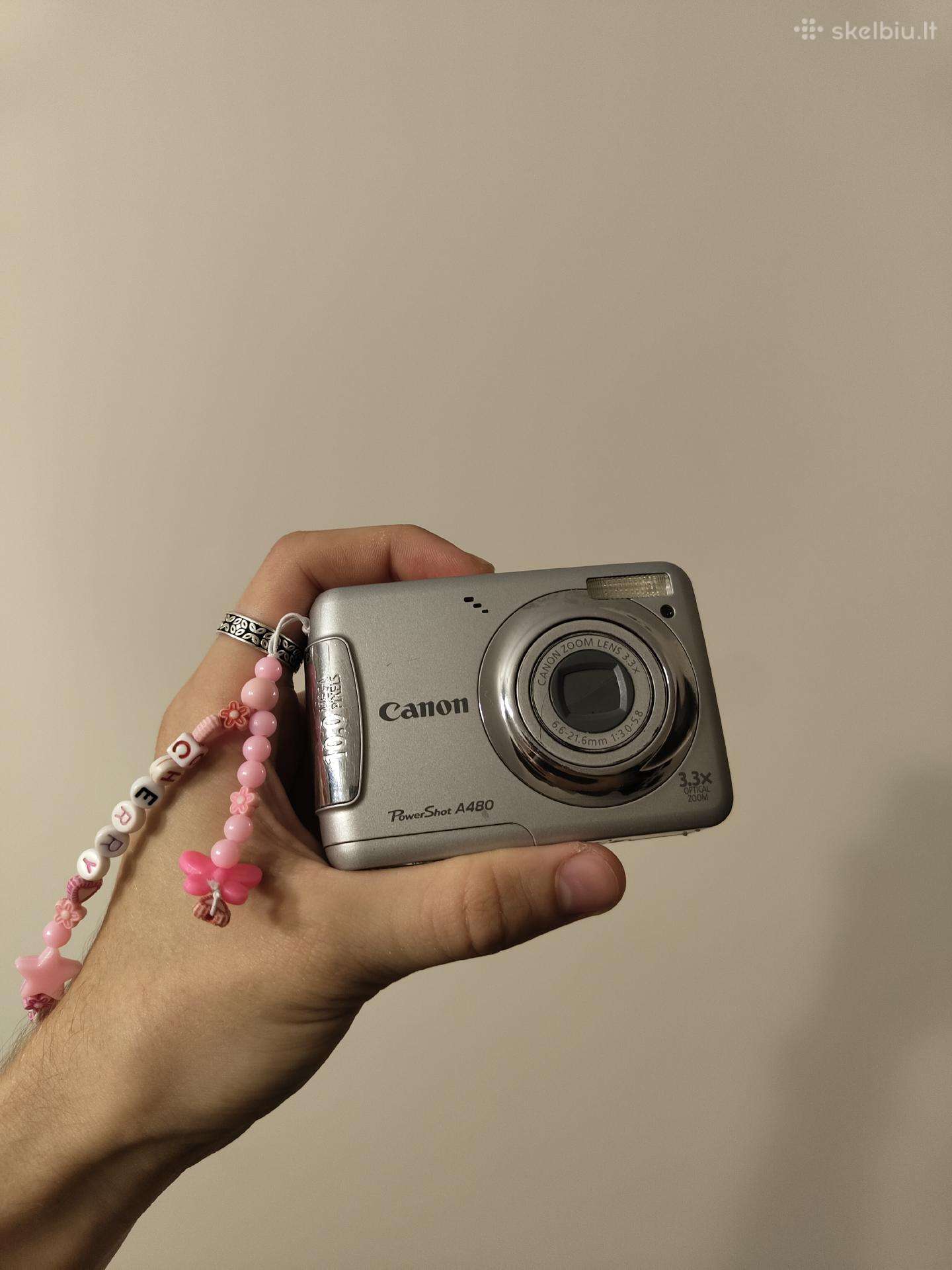 Canon powershot A480 digicam y2k/vintage fotoapar