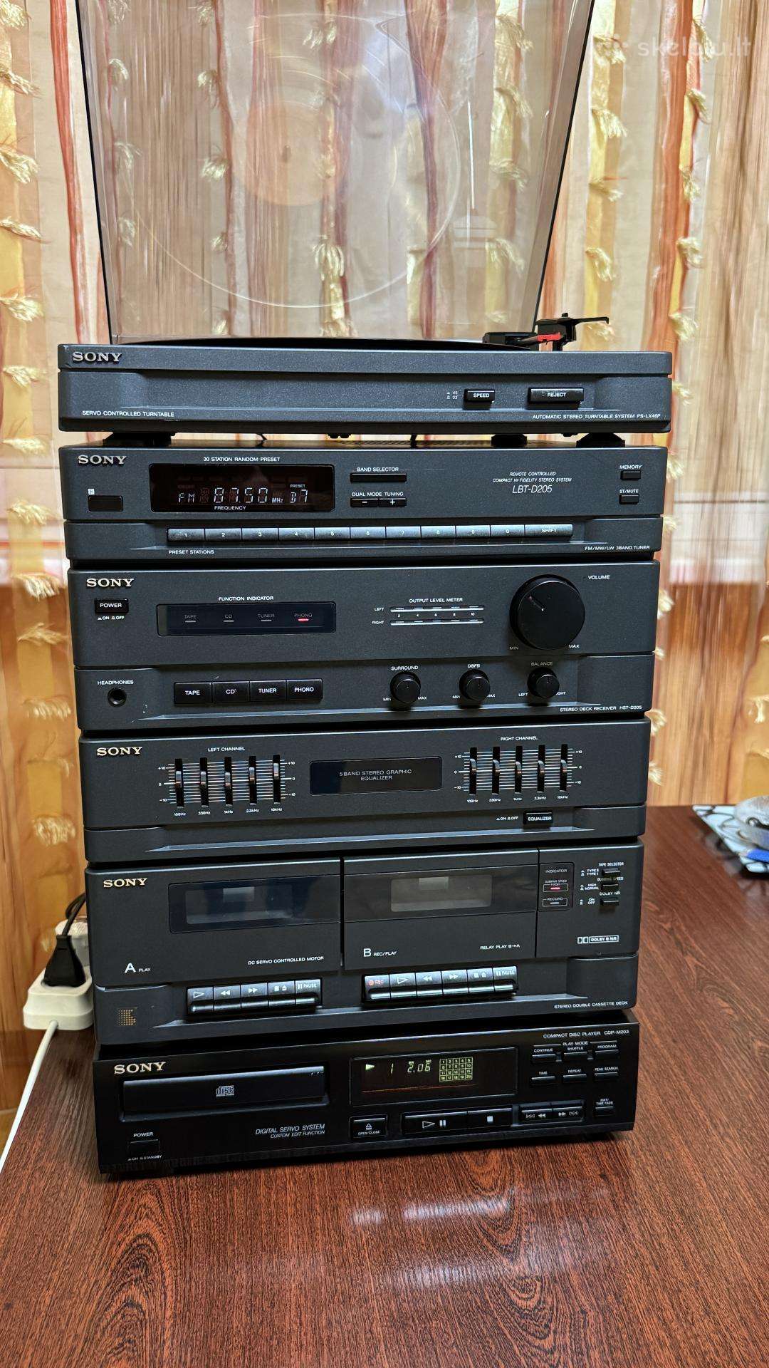 Sony Hst-d205 + Sony Cdp-m203 – vintage Hi-f