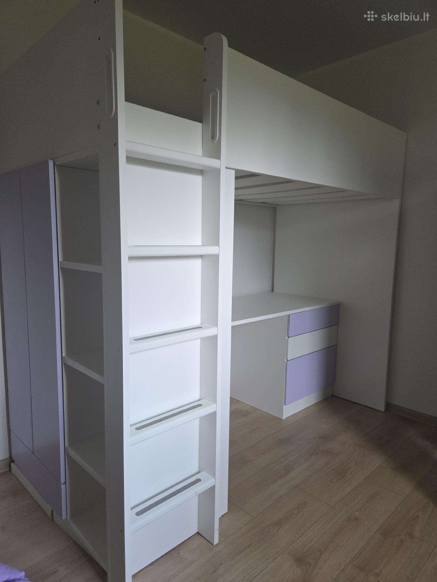 Ikea lova-stalas-spinta